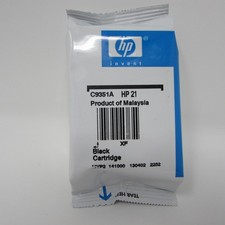 HP 21 Black Ink Cartridge Expired April 2015 New without Box C9351A