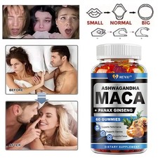 Male Enhancement Gummies Booster  Thicker Last Longer Stronger Bigger 60 Gummy