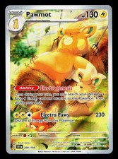 Pawmot 209/198 Illustration Rare Scarlet & Violet Pokemon Holo Near Mint on eBay