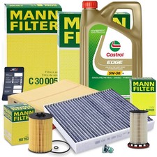 MANN INSPEKTIONSPAKET FILTERSATZ FÜR AUDI A3 Q3 SEAT SKODA VW GOLF 7 1.6 2.0 TDI