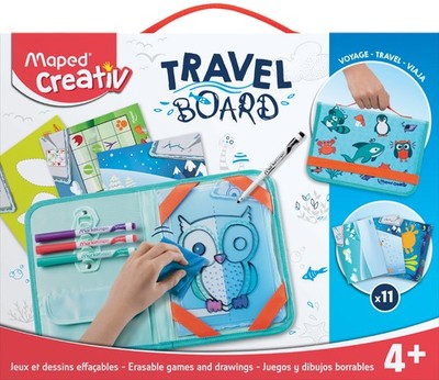 Maped Creativ Reisemalset ''TRAVEL BOARD'' 17-teilig