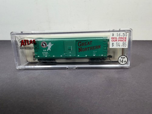 Atlas Spur N Zug 45830 umgebauter Güterwagen Great Northern GN 27023 | Zustand: New