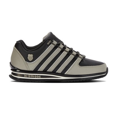 K-Swiss RINZLER Herren Beige Sneaker Echtleder Sportschuhe Leder (01235-079-M)