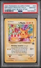 2021 POKEMON CELEBRATIONS CLASSIC COLL #24 BIRTHDAY PIKACHU-HOLO PSA 10