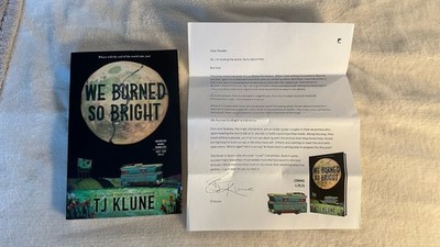 We Burned So Bright by T. J. Klune 2026 Uncorredted Advance reading Copy ARC