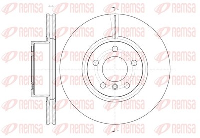 Remsa 61454.10 Brake Disc for BMW