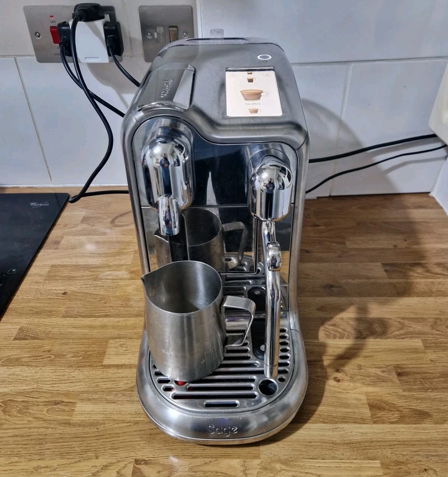 Sage Nespresso Creatista Pro Kaffeemaschine Milchstab Edelstahl BESCHREIBUNG LESEN