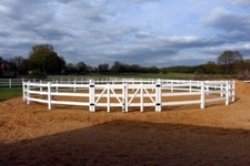 Roundpen, Longierzirkel, Reitzirkel Ø 15 m