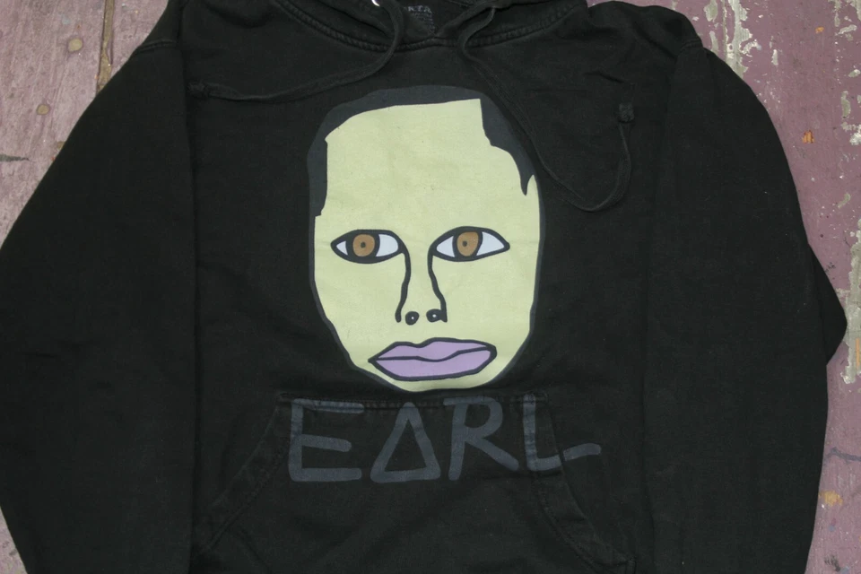 Odd Future Earl Sweatshirt Hoodie Sweatshirt Size Medium Pre Owned OFWGKTA Tyler - Image 4 of 4