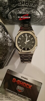 Casio GA2100 Wrist Watch for Men steel casioak