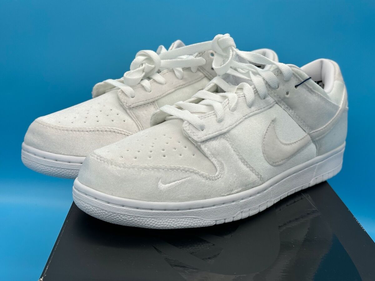 Nike Dunk Low x Dover Street Market DSM WHITE VELVET Nike Dunk Low x Dover Street Market DSM WHITE VELVET