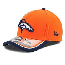 Denver Broncos NFL New Era 39 THIRTY 2014 On-Field Performance Flex Hat, M/L