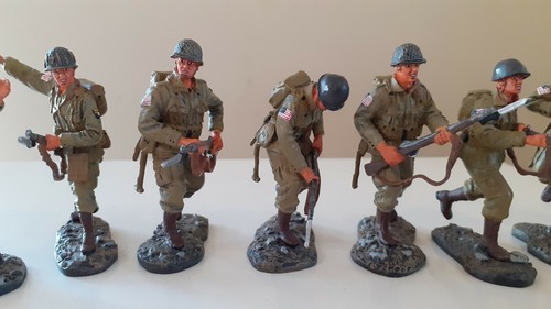 Britains 17595 WW2 101st Airborne Paras Strike Attack 1:32 Metall - Bild 5 von 12