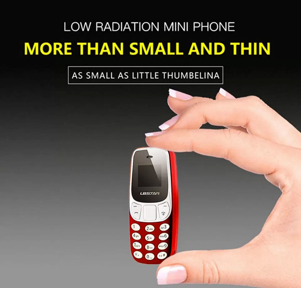 Mini Telefono Cellulare Bluetooth Dual Sim Gsm Mp3 nuovo telefonino - Immagine 4 di 4