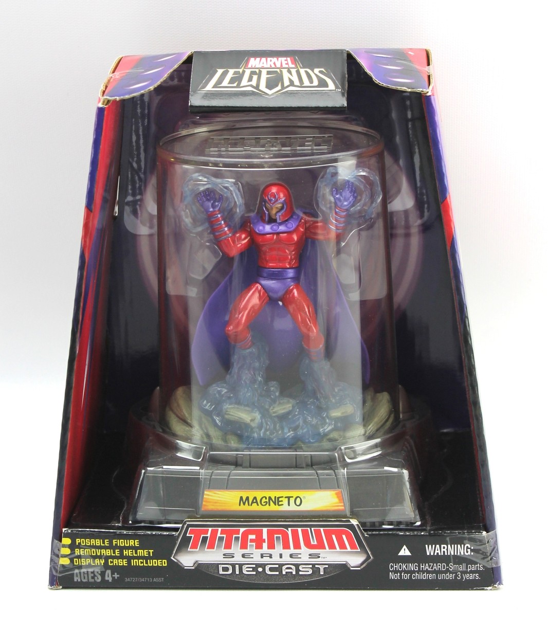 MARVEL LEGENDS マグニートー Marvel Legends MAGNETO Titanium Series Diecast Figure 2006 Galoob