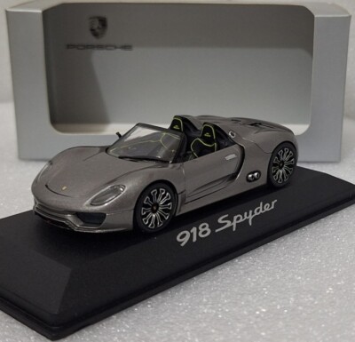 Porsche 918 Spyder 2010 Minichamps 1/18 - Gris - Modèle Occasion