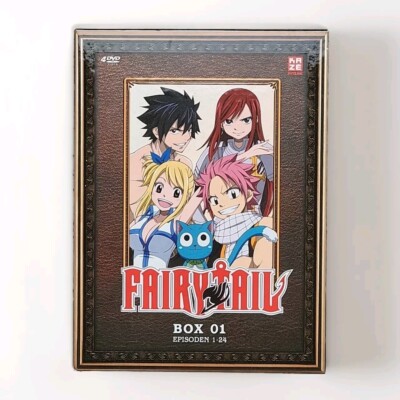 Fairy Tail: Box 1 - Episoden 1-24 [4 DVDs, inkl. Poster & Schuber]