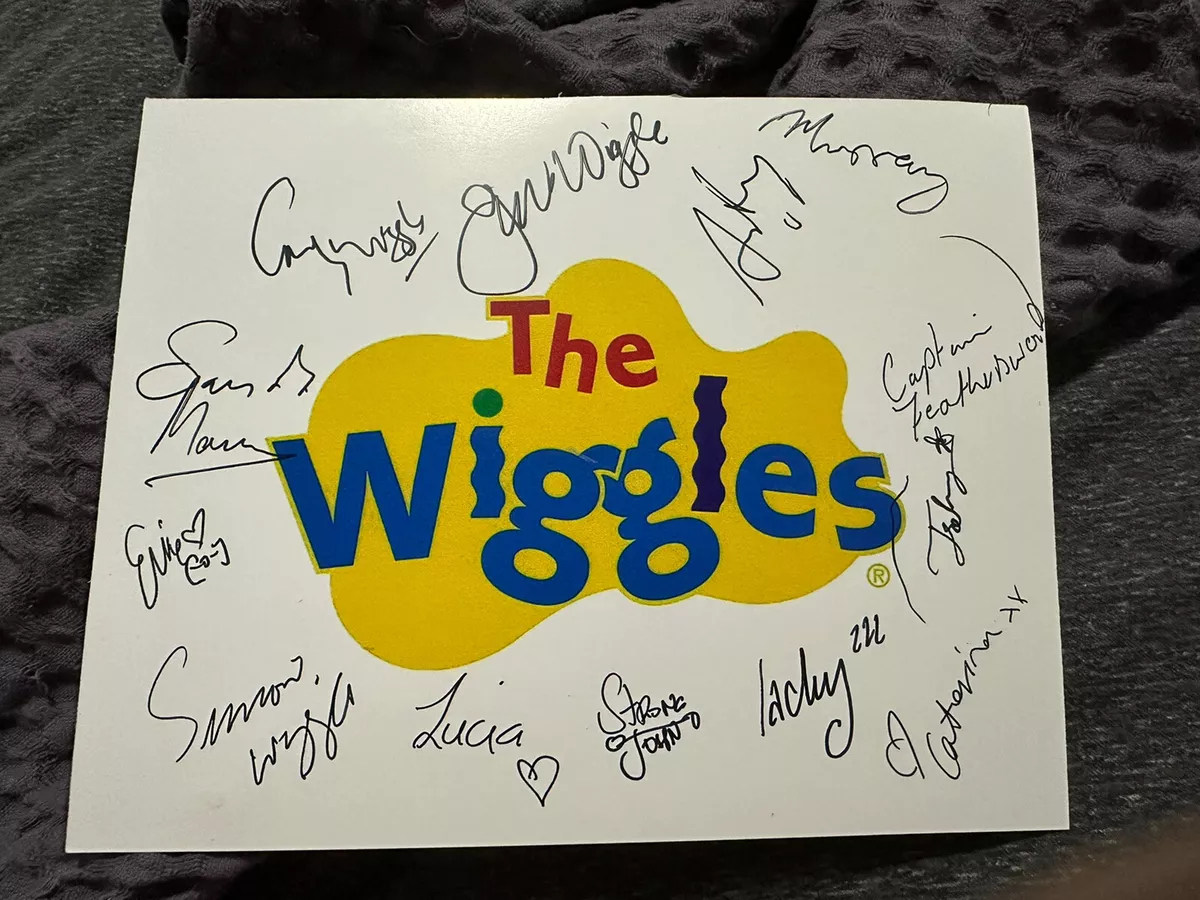 Signed The Wiggles Past & Present Members Logo 8x10 Photo REPRODUCED PRINT  | eBay