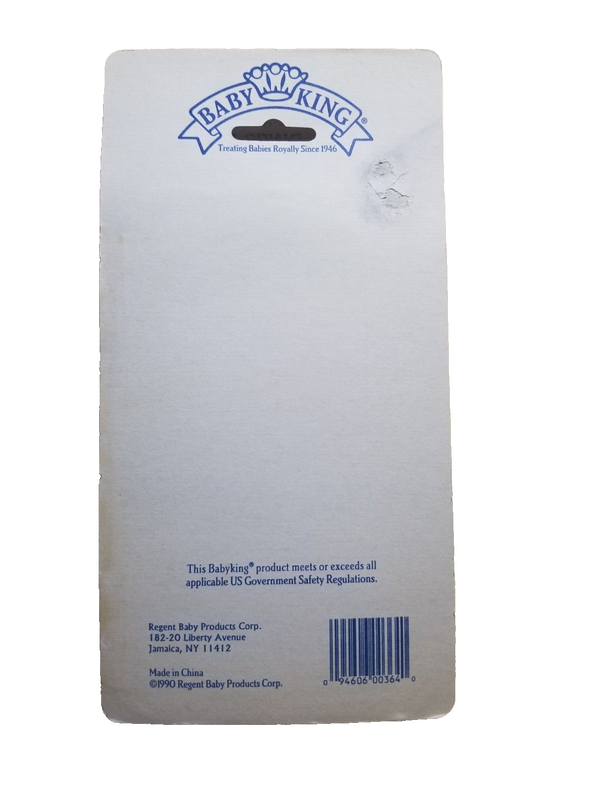  Baby Rattle Blue MY BOY Hearts & Love Baby King New Retro Look 