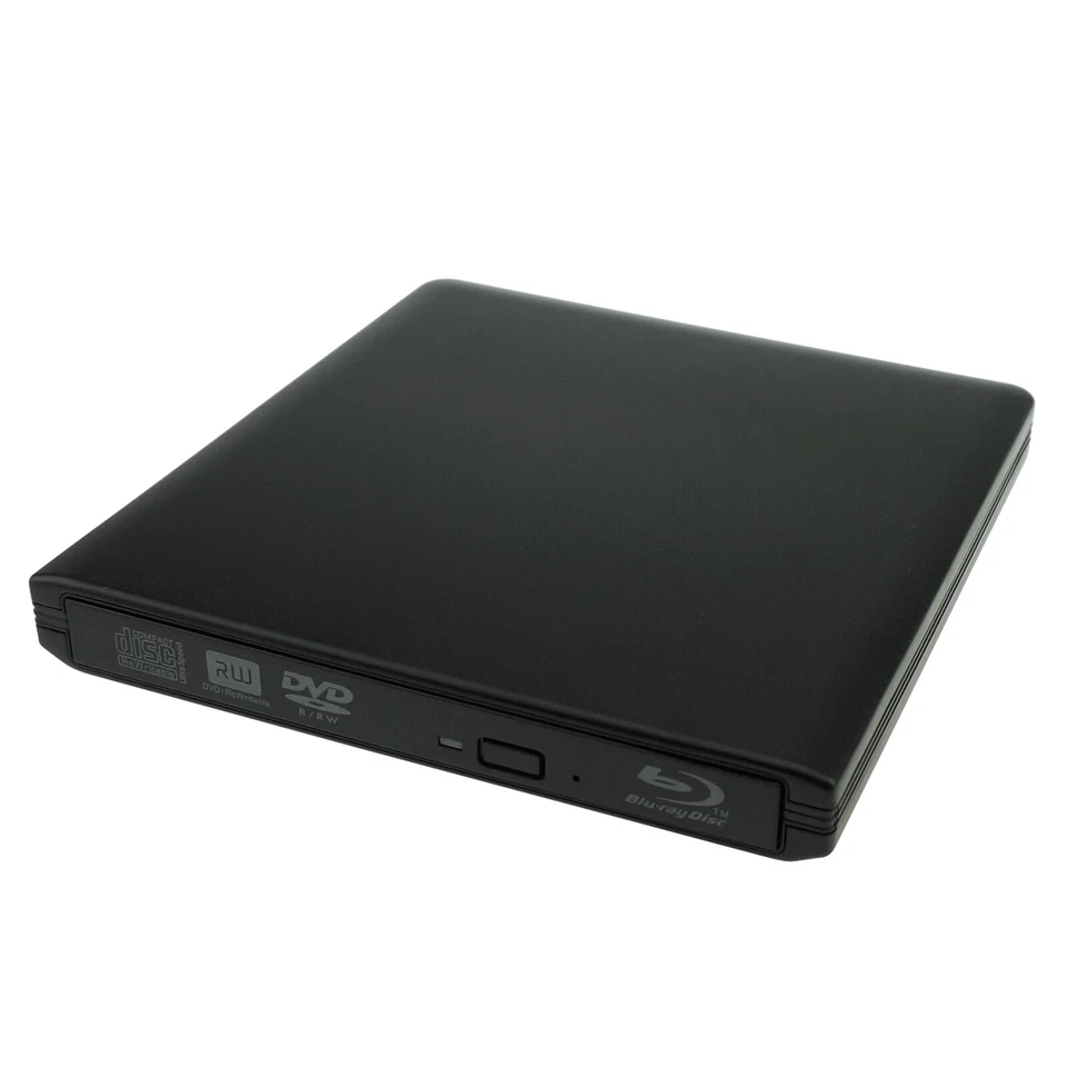 USB 3.0 Bluray Player Drive BD Combo Laptop PC DVD CD RW Burner External Reader - image 2 of 4