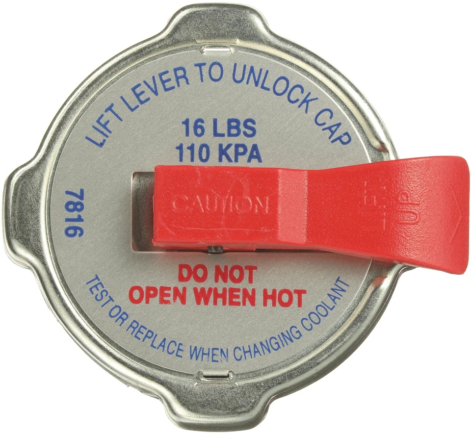 Gates Radiator Cap For 1992-1999 GMC C1500 Suburban 5.7L V8 GAS - Image 2 of 4