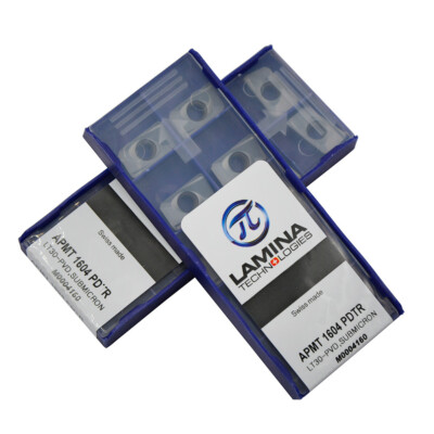 10pcs(1pack) LAMINA CNC insert APMT1604PDTR LT30 PVD Carbide Inserts