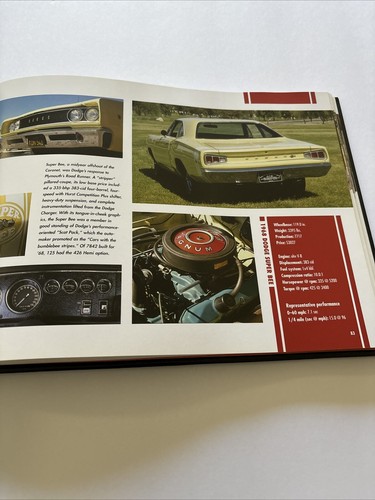 Muscle Cars Kings of the Street from the Golden Era - Hardcover Book Excellent - Picture 11 of 14