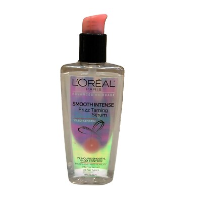 L'Oreal Advanced Haircare Smooth Intense Frizz Taming Serum 3.4 OZ Discontinued