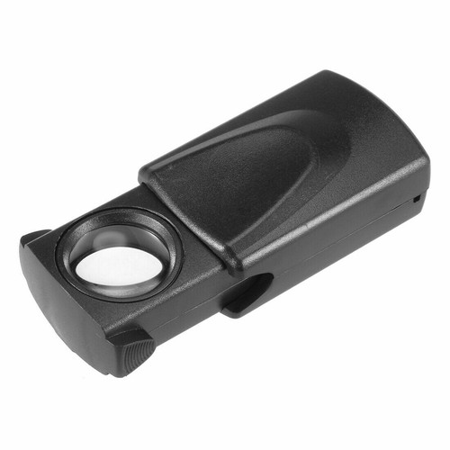 30X 21mm Lupa Lupa Lupa Lupa Tipo Pull con Luz Iluminada LED - Imagen 2 de 12