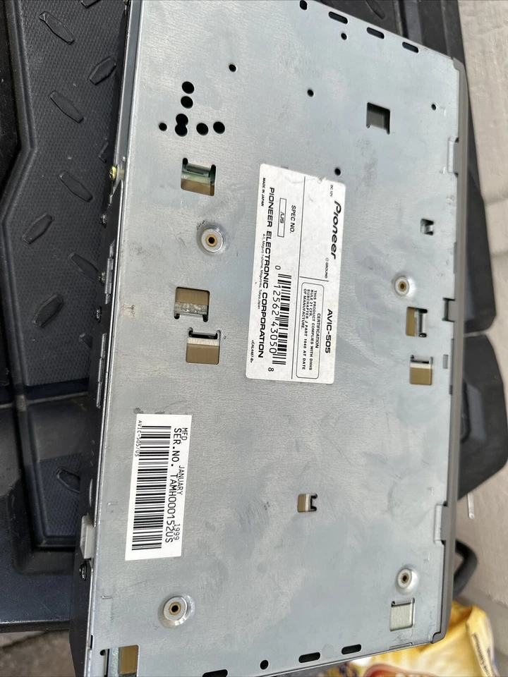 Pioneer AVIC-505 MOBILE NAVIGATION UNIT — 第 4/4 张图片