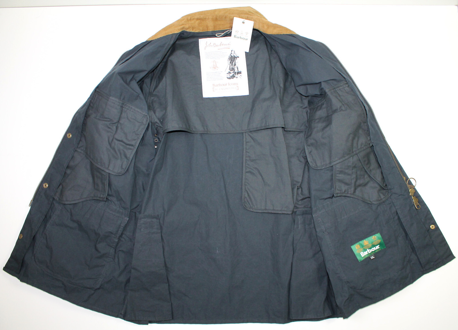 Barbour BEDALE CASUAL RE-ENGINEERED MCA0620NY71 Herren Jacke Gr  