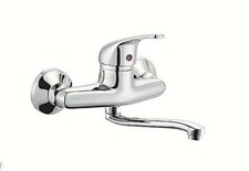 Wasserhahn Wandarmatur Langlauf Waschbecken Modell Bari 69139 eas