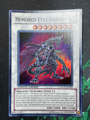 Yu-Gi-Oh! Hundred Eyes Dragon DPC5-EN003 Limited Edition NM/LP | eBay Yu-Gi-Oh! Hundred Eyes Dragon DPC5-EN003 Limited Edition NM/LP | eBay