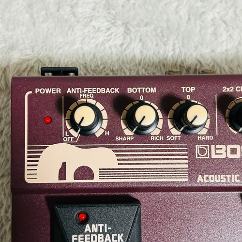 Boss AD-3 Acoustic Instrument Acoustic Processor Guitar Effect Pedal - Picture 4 of 15