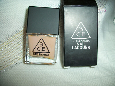 3CE STYLENANDA 3 CONCEPT EYES MOOD RECIPE *BE04* NAIL LACQUER  NAIL POLISH  10ml