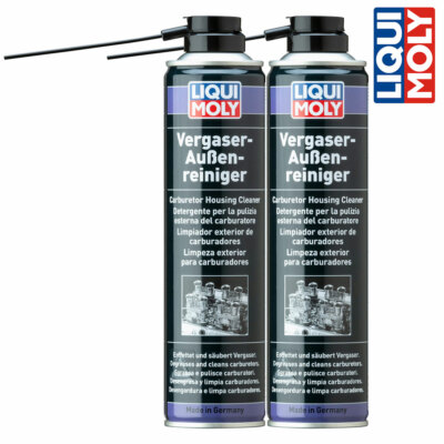 2x LIQUI MOLY 3325 Vergaser-Außenreiniger 400 ml 