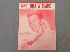 1955 Ain't That A Shame Sheet Music