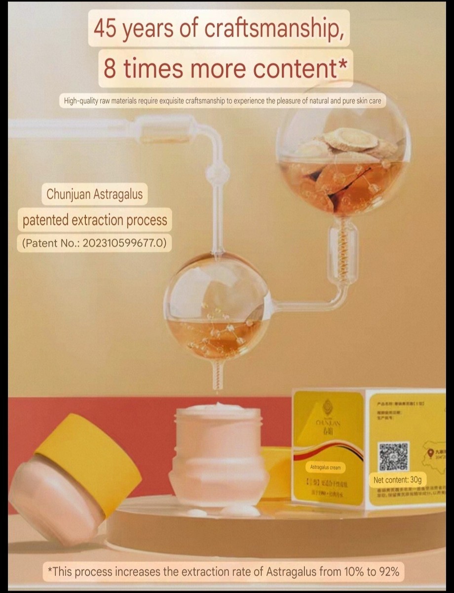 2pk Chun Juan春娟黄芪霜*正品Astragalus/Huang Qi Facial Cream