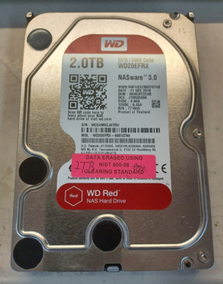 Western Digital WD Red 2TB SATA NASware 3.5