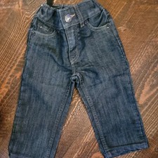 Levi's 514 Slim Straight Jeans Size 18 Months Toddler Dark Blue Denim
