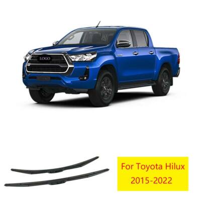 TOYOTA HILUX バブルウインドウ For Toyota Hilux 2015-2022 2/4 Dr Genuine Set Front Window Rain