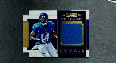 2012 Panini Prominence Rookie Projection Jersey #23 Justin Blackmon Jaguars /299