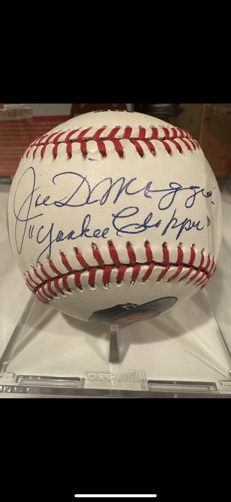 autographed-joe-dimaggio-yankee-clipper-portrait-baseball-coa-ebay