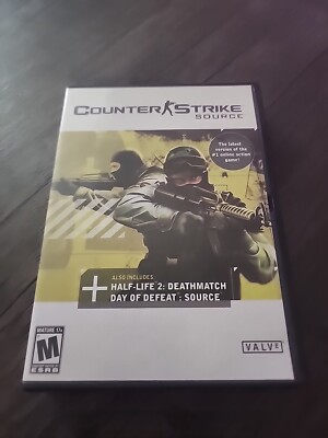 Counter Strike Source PC CIB 4 Disc
