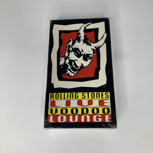 Rolling Stones Voodoo Lounge Concert Live from Giants Stadium Sealed VHS Tape 94 - Afbeelding 1 van 12