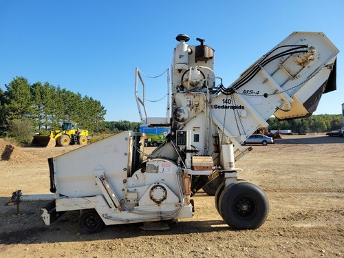 CEDARAPIDS ms-4 MATERIAL TRANSFER MAT SMOOTHNESS MACHINE CONVEYOR ASPHALT