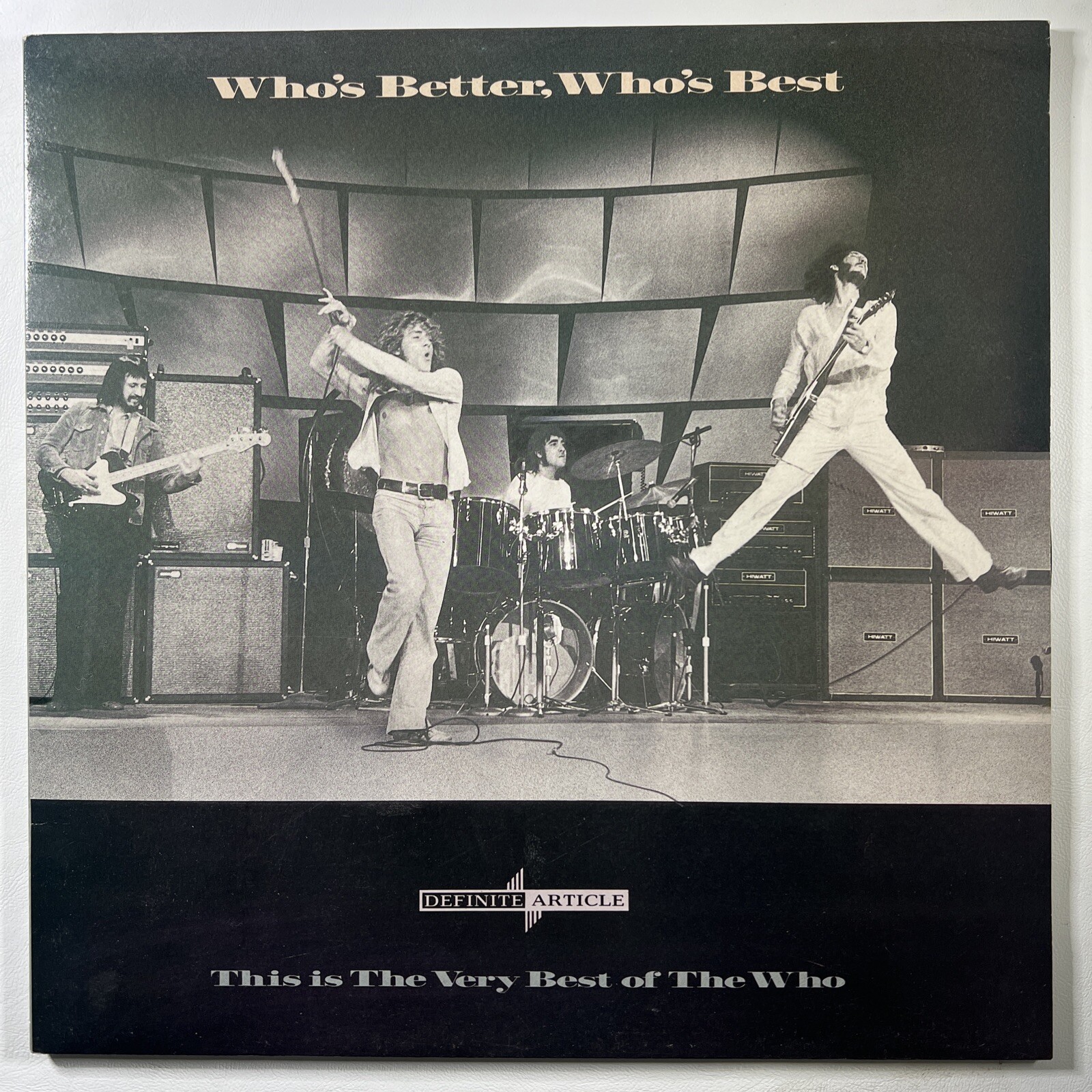 THE WHO “Who's Better, Who's Best” LP/Polydor (EX) 1988 UK 18-trk compilation