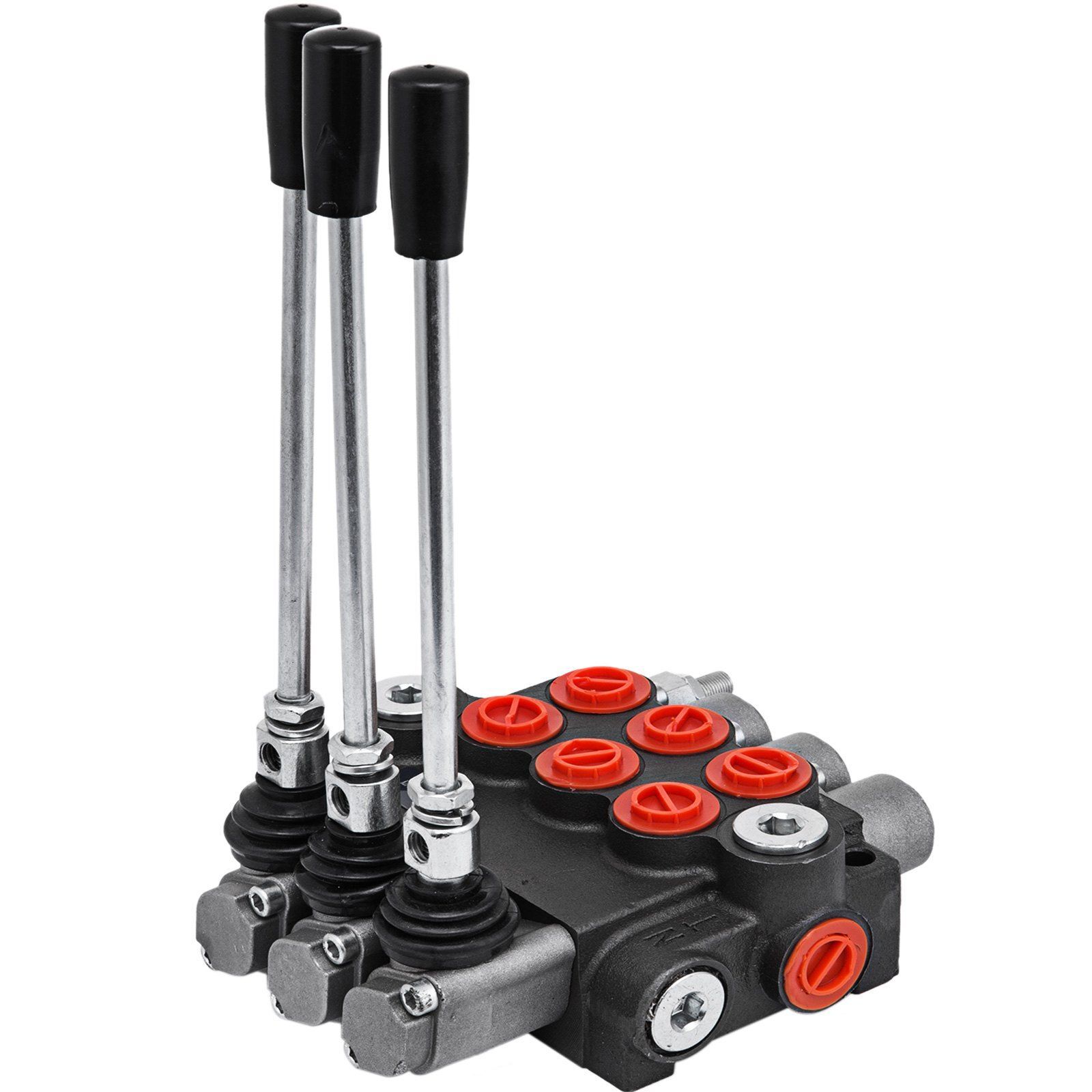 3 Spool Hydraulic Control Valve 11GPM Double Acting Hydraulic Valve for Tractors