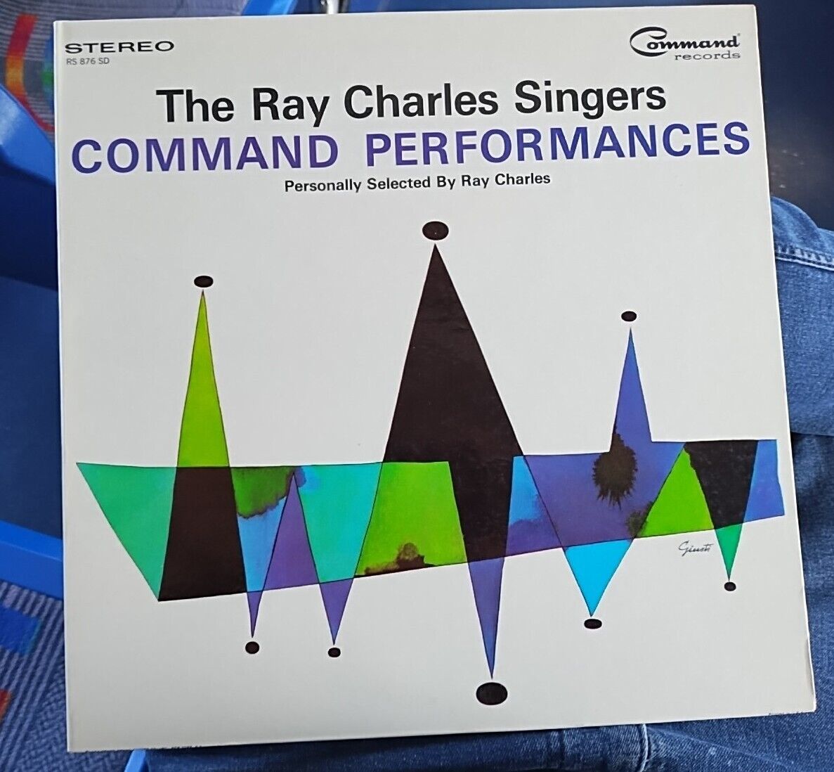 The Ray Charles Singers–Command Performances Command–RS 876 SD, Stereo Gatefold
