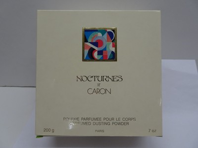Nocturnes de Caron perfumed dusting powder 7 oz new boxed